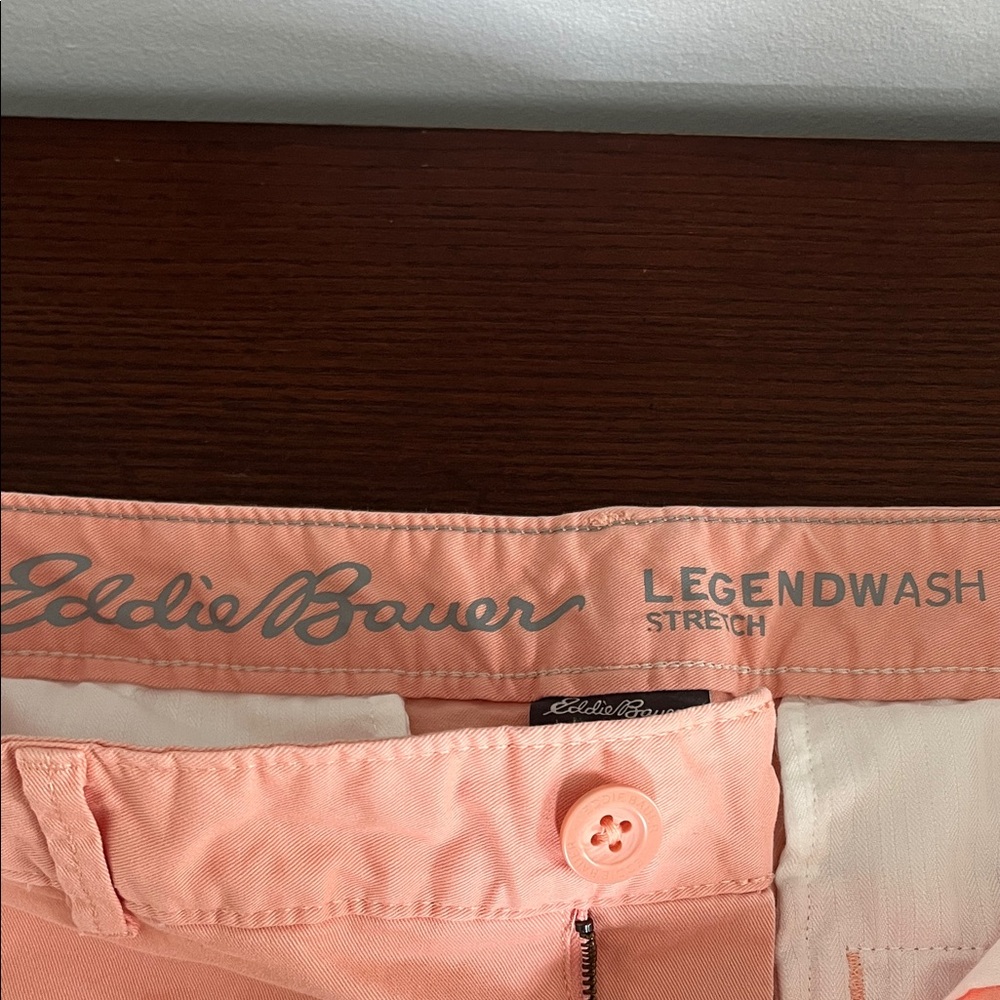 Eddie Bauer Coral Legend Wash Shorts - Picture 2 of 6